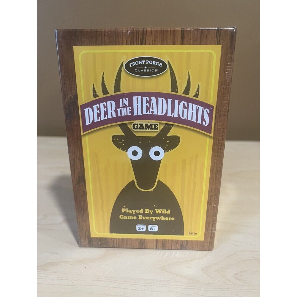 Deer in the Headlights Game By Front Porch Classics NEW Factory Sealed